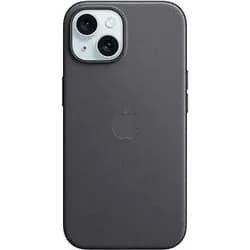APPLE iPhone 15 Plus FineWoven Case with MagSafe - Black