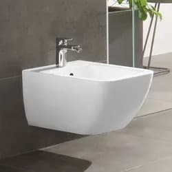 Venticello Bidet, 375 × 560 mm, Stone White, CeramicPlus
