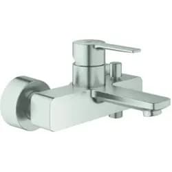 GROHE Lineare Wannenarmatur Supersteel 33849DC1