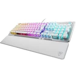 Turtle Beach Vulcan II Linear Gaming-Tastatur, Weiß
