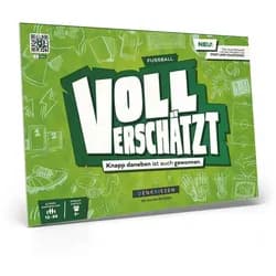 Denkriesen Spiel VOLL VERSCHÄTZT Fussball Edition Schätzspiel Spielblock DIN A4