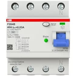 FI-Schalter, F204B, 40/0,03, 1 Stk.