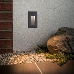 Paulmann LED Außenwandeinbauleuchte High - Schwarz