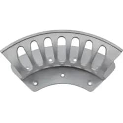 Riegler Schlauchhalter, Aluminium unlackiert, mittel