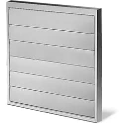 Verschlussklappe grau 250 mm