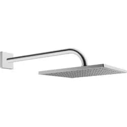 Hansa Kopfbrause HANSAVIVA 250x250mm, Wandmont., Ausl. 400mm, chrom