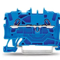 2-Leiter Durchgangsklemme blau 2,5mm2