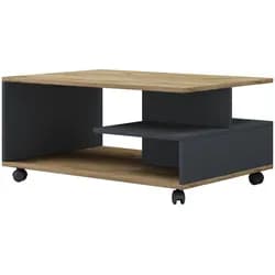 Couchtisch Stango L Anthrazit/Honigeiche
