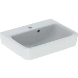 Handwaschbecken Geberit Renova Plan, BxHxT: 480 x 165 x 380 mm, weiß