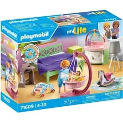 PLAYMOBIL 71609 - my Life - Schlafzimmer mit Babyspielecke