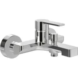 V&B EHM-Badewannenarmatur Architectura mit automatischem Umsteller, chrom