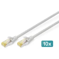 patch cable - 2 m - grey - Grau - 2m
