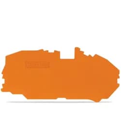 WAGO 2016-7692 Abschlussplatte orange