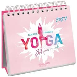 Tischkalender Wochenkalender 2027: Yoga - Zeit für mich