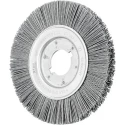 PFERD TOOLS Rundbürste schmal ungezopft RBU Ø150x16xvariable Bohrung SiC-Filament-Ø0,90 Korn 180