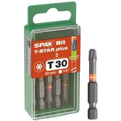 SPAX Bits T30 T-STAR Plus, 5St.