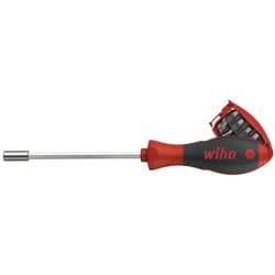 Wiha Schraubendreher mit Bit-Magazin 1/4“