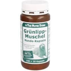 Grünlippmuschel 500mg für Hunde