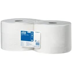 TORK Putztuchrollen 2-lagig hochweiß