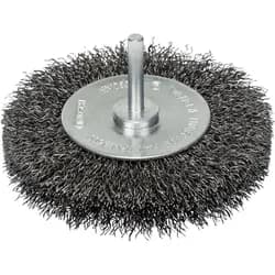 wire wheel brush - for metal