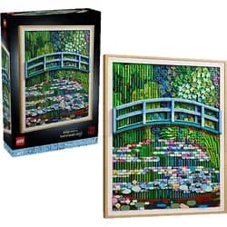 Art 31220 Claude Monet - Brücke über einen Seerosenteich