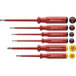 PB Swiss Tools Schraubendreher-Satz VDE 6-teilig Schlitz/PH im Karton Classic