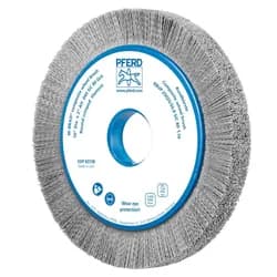 PFERD TOOLS COMPOSITE Rundbürste RBUP Ø 250x25x50,8 mm Bohrung SiC-Filament-Ø 1,10mm Korn 80 stationär