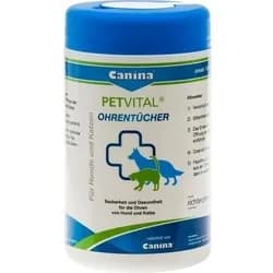 Petvital Feuchttücher für Ohren