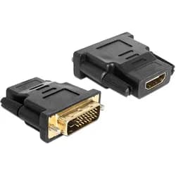 DeLOCK 65466 Kabeladapter DVI 24+1 HDMI Schwarz