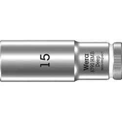 Wera Steckschlüsseleinsatz 8790 HMB Deep 3/8 Zoll-Antrieb, 15 x 64 mm