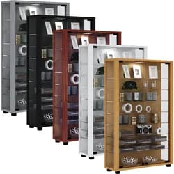 Vitrine Lumo Mini Schwarz
