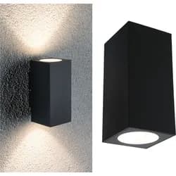 Paulmann LED Wandleuchte Flame - Grau