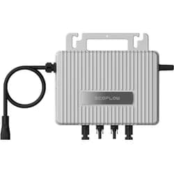 EcoFlow Powerstream Schwarz, Grau