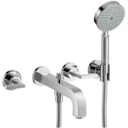 hansgrohe Fertigmontageset Axor Citterio UP-3-Loch-Wannenarm, m Hebelgr., chrom