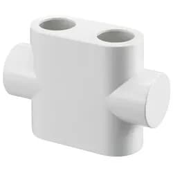 Design Abdeckung Multiblock T - weiß