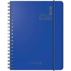Baier & Schneider Lehrerkalender Termin- & Unterrichtsplaner 2026/2027, A5, Kunststoff, blau