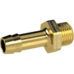 Einschraubschlauchtülle Messing, AG G1/4", LW 6 SW 17mm RIEGLER