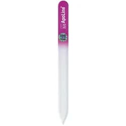 Apoline Nagelfeile Glas 14 cm pink