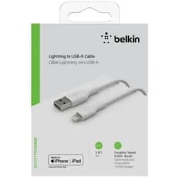 Belkin Lightning Lade/Sync Kabel PVC, mfi zertifiziert 1m weiß