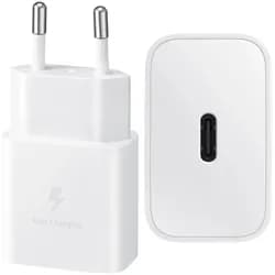 Samsung Ladeadapter USB C weiß