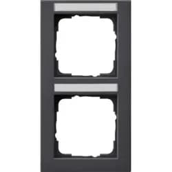 Gira Abdeckrahmen 2f. anth 110223