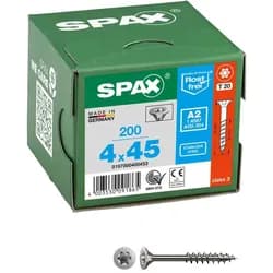 SPAX® Universalschrauben A2 T20 4x45 200 St.
