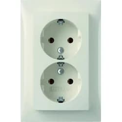 Berker SCHUKO-Doppelsteckdose 47748989