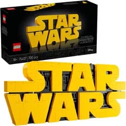 LEGO® Star Wars? Logo aus LEGO Steinen