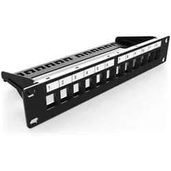 12-Port Modular Patch Panel