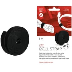 LTC ROLL STRAP Schwarz - 3 m