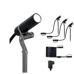 Paulmann 94154 Outdoor Plug & Shine Spot Plantini Basis Set Erdspieß