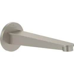 V&B Badewannenauslauf Conum Wandmontage, brushed nickel black