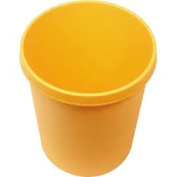 helit Papierkorb 18L - gelb