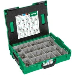 Spax Montagekoffer L-BOXX 10 70 Stück A2